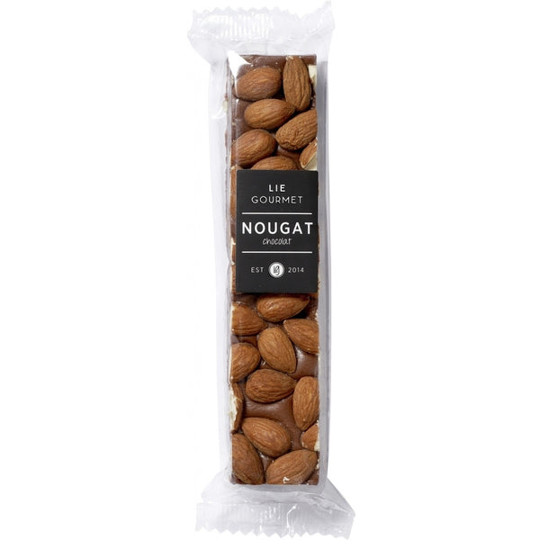 LIE GOURMET Fransk nougat chokolade (100 g) French nougat French nougat chocolate