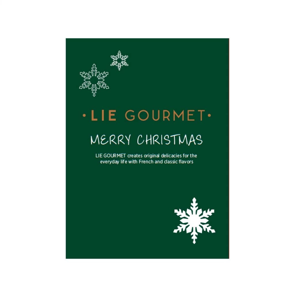 LIE GOURMET Gaveæske - Sleeve Jul Gift box sleeve - Christmas