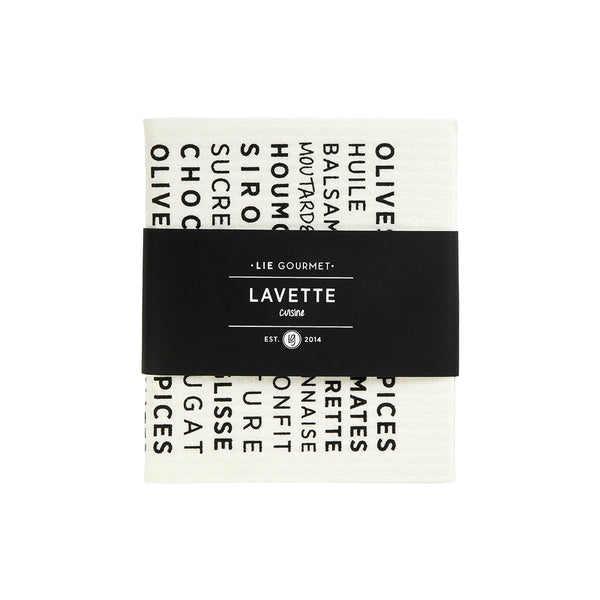 LIE GOURMET Karklude - 2 stk. (hvid) Dish cloth White