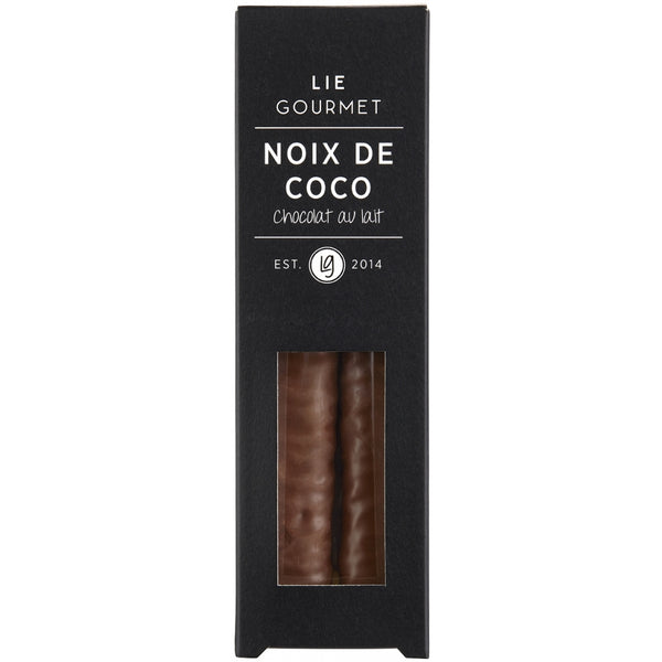 LIE GOURMET Kokosstænger mælkechokolade (70 g) Coconut bars Coconut bars milk chocolate