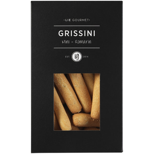 LIE GOURMET Mini grissini med rosmarin (100 g) Snacks Rosemary