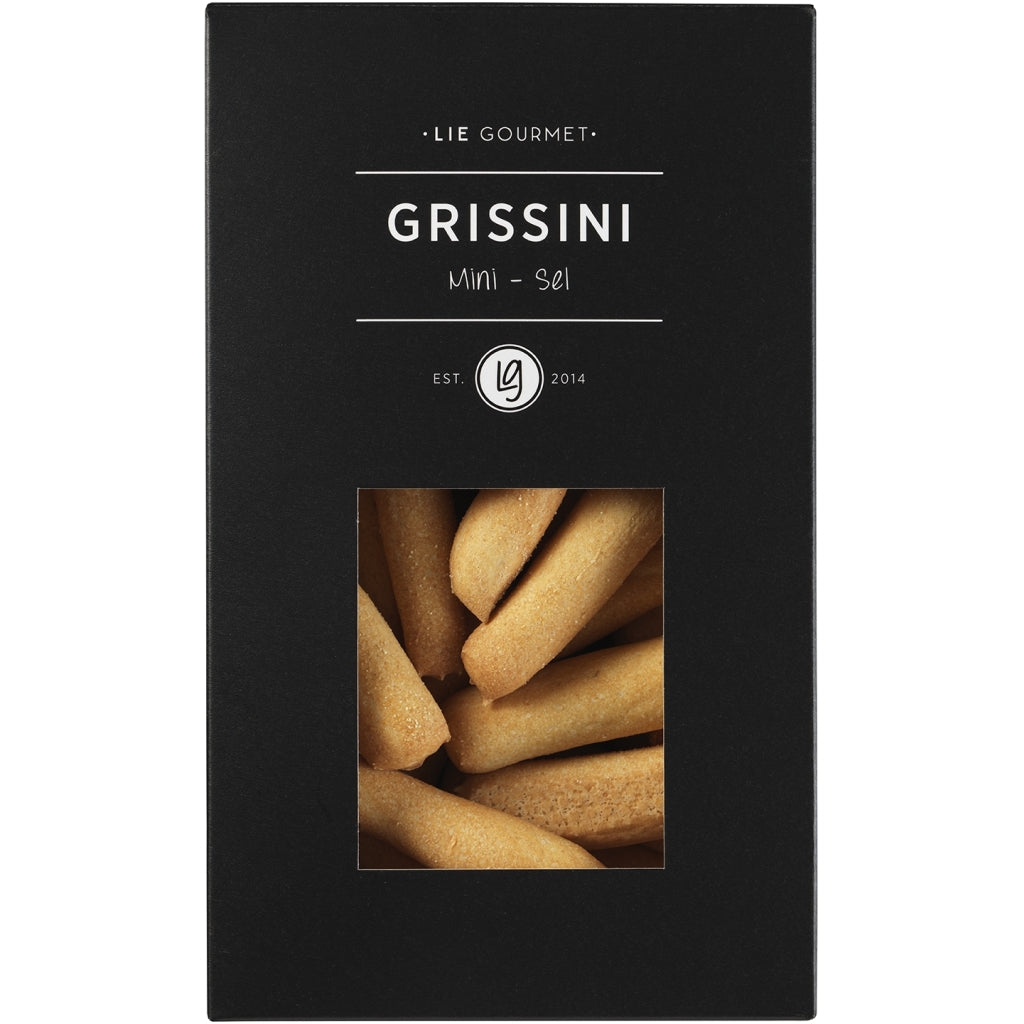 LIE GOURMET Mini grissini med salt (100 g) Snacks Salt