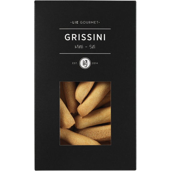 LIE GOURMET Mini grissini med salt (100 g) Snacks Salt