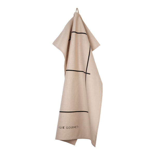 LIE GOURMET Viskestykke (beige) Kitchen towel