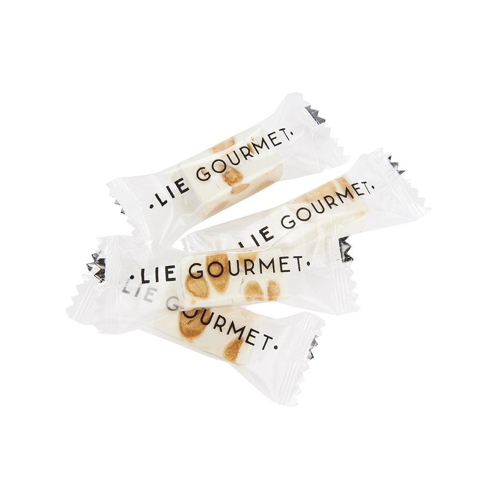 LIE GOURMET Franske nougat "bites" mandler (1 kg) French nougat French nougat almonds