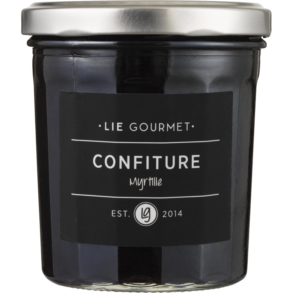 LIE GOURMET Marmelade blåbær (370 g) Jam Blueberry