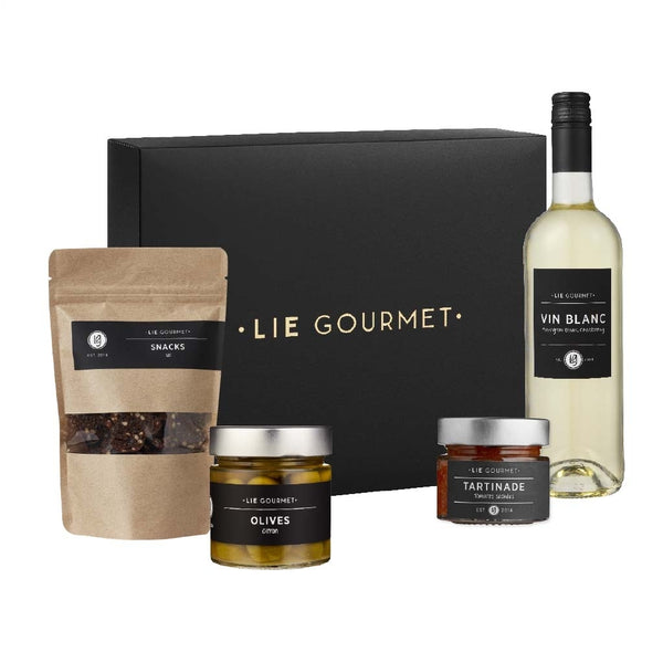 LIE GOURMET Gaveæske - Snacks & Wine Gift boxes Gift Box