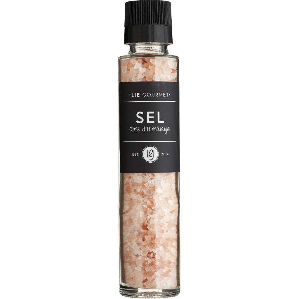 LIE GOURMET Kværn - Himalayasalt (280 g) Salt & pepper Himalaya salt