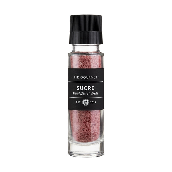 LIE GOURMET Sukker hindbær (80 g) Sugar Raspberry, vanilla